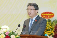 越南司法部部长阮海宁。图自越通社