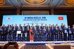 CMC科技集团与韩国建筑、贸易及科技领域的领军企业三星物产签署战略合作谅解备忘录。图自互联网
