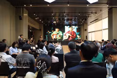 芹苴市在泰国举行旅游形象推广活动。图自越通社