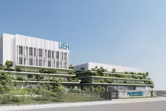 胡志明市经济大学庆和省分校效果图。图自越通社
