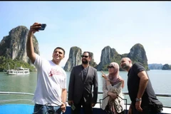 穆斯林游客喜欢参观下龙湾喜欢参观下龙湾。图自互联网