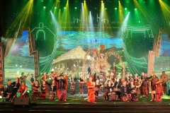 在广治省举行的越南各民族文化节。图自越通社