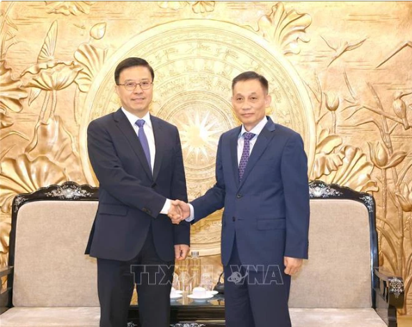越共中央对外部部长会见中共中央对外联络部部长助理。图自越通社 1.PNG