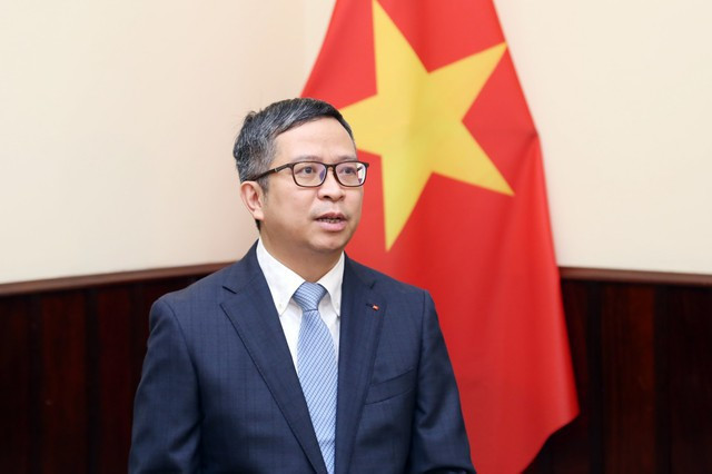 越南外交部副部长范清平。图自越通社 uuid=F5E5793E-1AB1-486C-BEEE-E64F54EB6D7B&library=1&type=1&mode=1&loc=true&cap=true.jpg