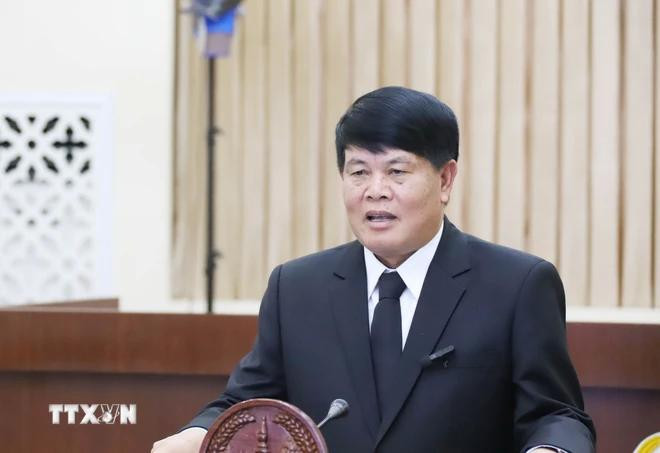 老挝总理府办公厅部长、主任布空.南马冯。图自越通社 23.webp