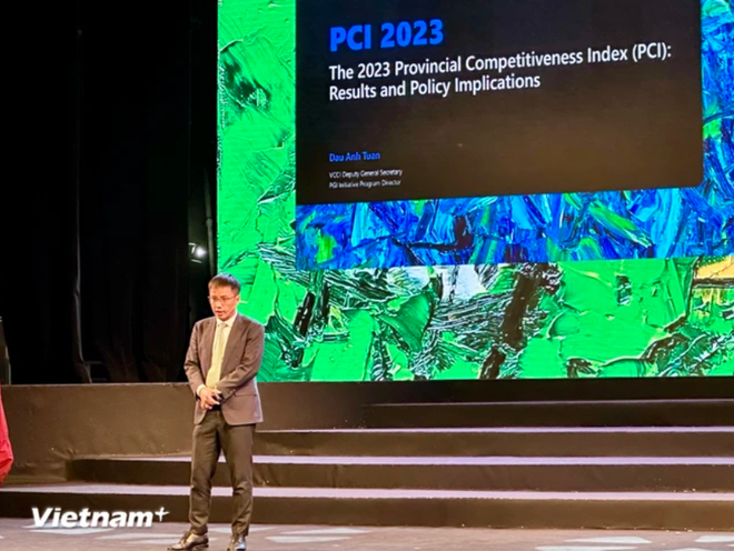 VCCI 副秘书长、法制委员会主任、PCI 项目总监窦英俊。图自Vietnam+ Screenshot 2024-07-01 223817.png