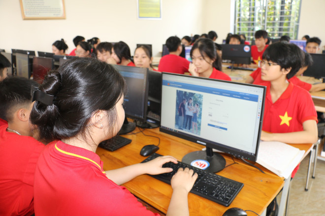 附图。图自越通社 vna-potal-truong-chuan-quoc-gia-giai-phap-dot-pha-nang-tam-chat-luong-giao-duc-nghe-an-8351698.jpg