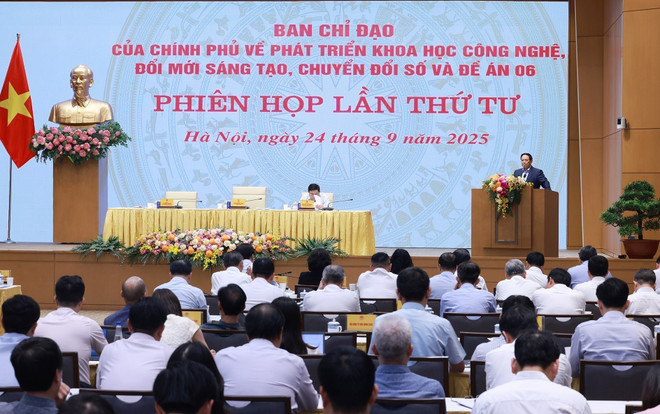 会议现场。图自越通社 vna-potal-thu-tuong-chu-tri-phien-hop-lan-thu-tu-cua-bcd-phat-trien-khoa-hoc-cong-nghe-doi-moi-sang-tao-8294074.jpg
