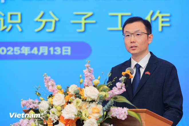 中国共青团广西壮族自治区委员会副书记孙晋。图自Vietnam+ tntq-3.jpg