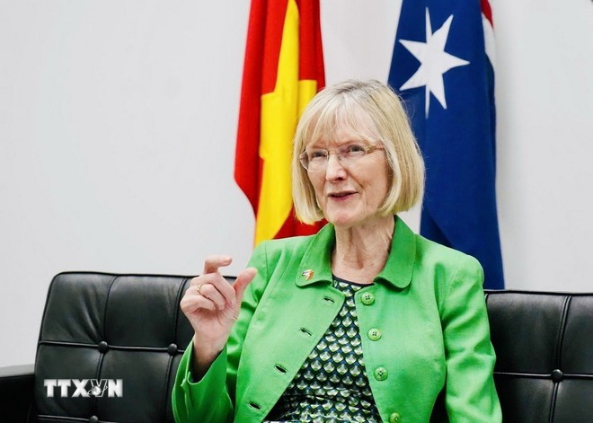 澳大利亚驻越大使吉莉安·伯德。图自越通社 ds-australia.jpg