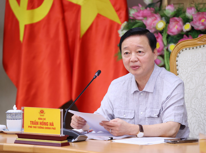 越南政府副总理陈红河。图自越通社 vna-potal-pho-thu-tuong-tran-hong-ha-hop-ve-phat-trien-ben-vung-kinh-te-bien-8059205.jpg