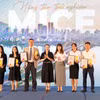 岘港旅游业首次设立“MICE - The Rising Wave”奖项，表彰在2025年会奖旅游客源开发方面作出突出贡献的企业。图自越通社