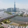 胡志明市的一角。图自越通社