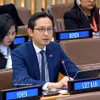 越南常驻联合国代表团团长杜雄越大使。图自越通社