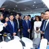 河内科技交易所一楼的科技展示与演示空间。图自Chinhphu.vn