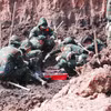 胡志明市天气变化无常，给黎氏莲公园的烈士遗骸搜寻归集工作带来严重不利影响。图自越通社