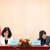 越南卫生部部长与美国驻越南大使签署合作备忘录。美国驻越大使馆供图