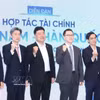 出席论坛的代表们。图自越通社