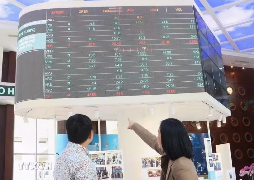越南证券市场新交易系统5月5日启用。图自越通社