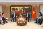 会见场景。图自越通社
