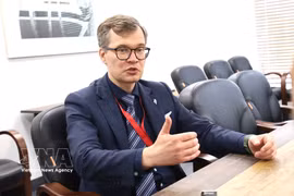 远东联邦大学副校长叶夫根尼·弗拉索夫。图自越通社