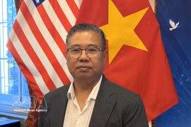 华盛顿大都会区越南企业家和爱国越南人俱乐部主任加里·清·阮。图自越通社