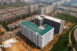 保障性住房建设领域的贷款需求不断增长。图自越通社