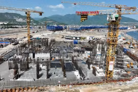庆和省芽庄坊一个新城区建设项目。图自越通社