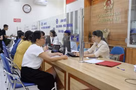 河内市金莲坊公共行政服务中心 图自越通社