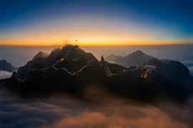  番西邦峰—亚洲“缪斯”之山。黎越庆摄