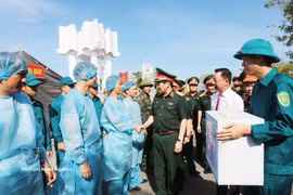 广宁省完成烈士遗骸DNA取样工作。图自越通社