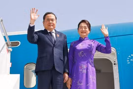越南国会主席陈青敏圆满结束对摩洛哥的正式访问。图自越通社