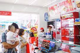河内便利店市场将会比以往任何时候都热闹。附图 图自vnbusiness.vn 