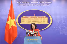 越南外交部发言人范秋姮。图自越通社