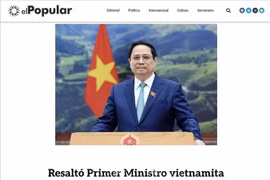 乌拉圭共产党机关报《El popular》发表的文章。（屏幕截图）