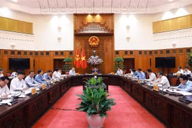 会议场景。图自越通社