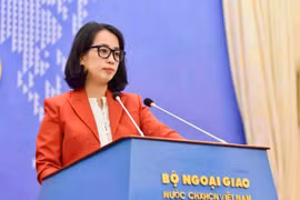 越南外交部发言人范秋姮。图自越通社