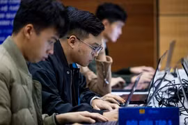 随着技术和数字经济的发展，网络攻击风险不断增加。图自Vietnam+ 
