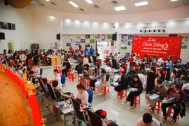 为期9天的2025年“红色之春”无偿献血节将于2月8日至16日在中央血液学与输血医学院举办。图自越通社