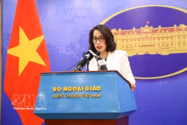 越南外交部发言人范秋姮。图自越通社