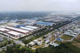 平阳省新渊市VSIP工业园区。图自越通社