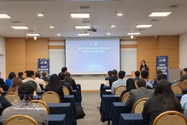 会议现场。图自越通社