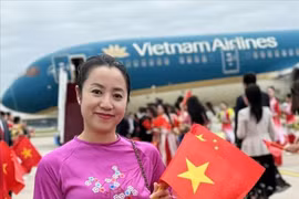 中国Lacina国际进出口公司经理黄青鸾。图自越通社