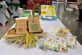 减少一次性塑料吸管有助于促进绿色发展。图自Vietnam+