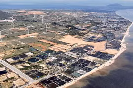 位于庆和省的宁顺1号核电厂。图自越通社