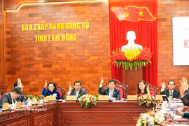 会议现场。图自越通社