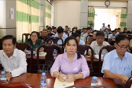 越南祖国阵线同塔省委员会举行第二轮协商会议。图自越通社