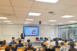 研讨会现场。图自越通社