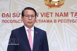 越南驻白俄罗斯大使阮文忠。图自越通社