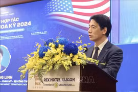 越南工贸部外国市场发展局局长谢黄灵。图自越通社